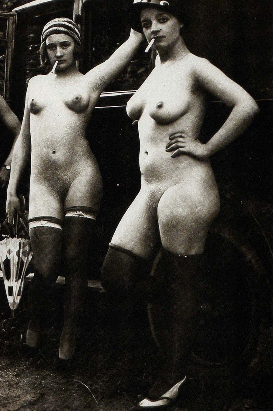 Винтажные голые женщины