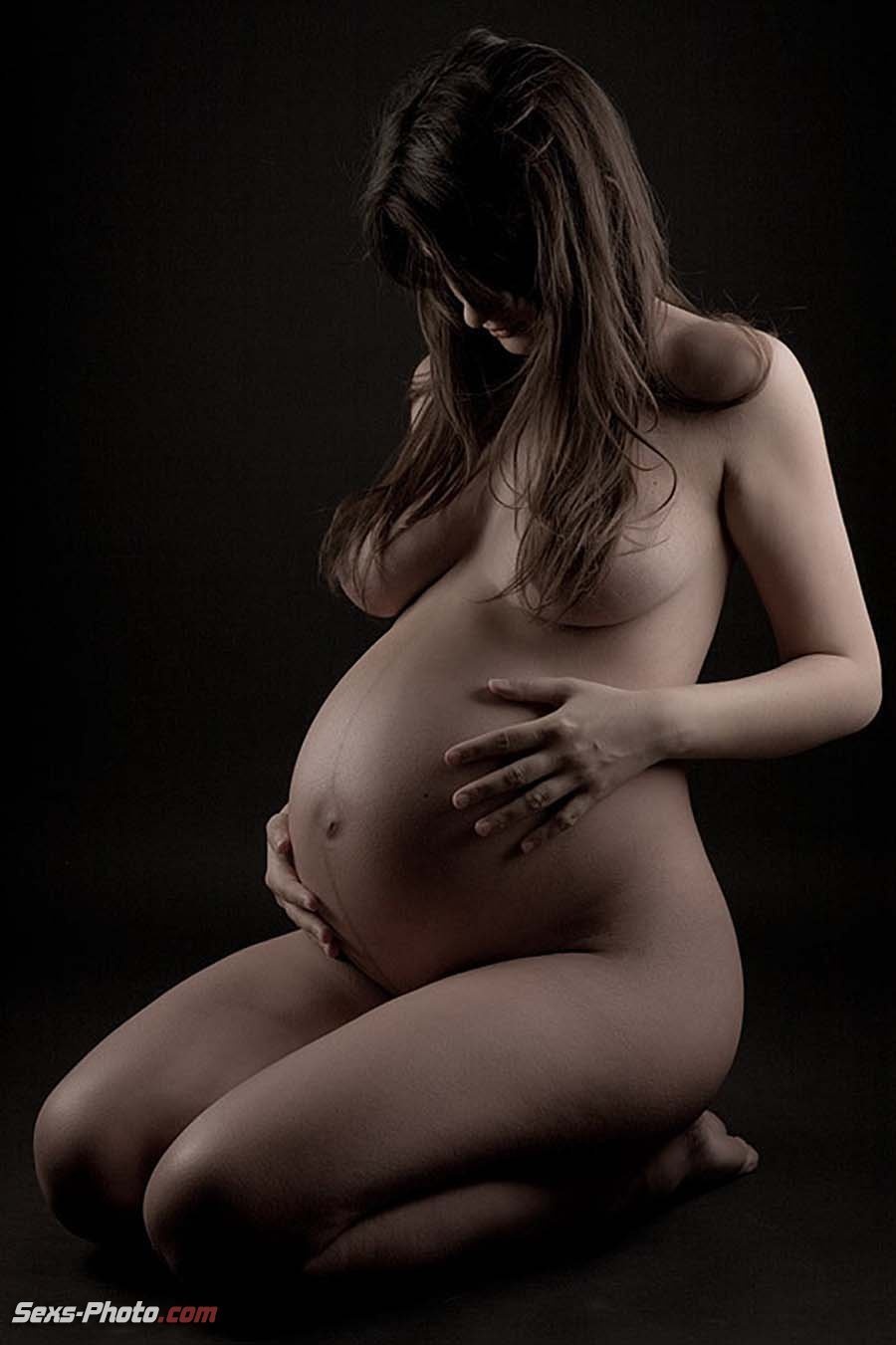 голые беременные телки