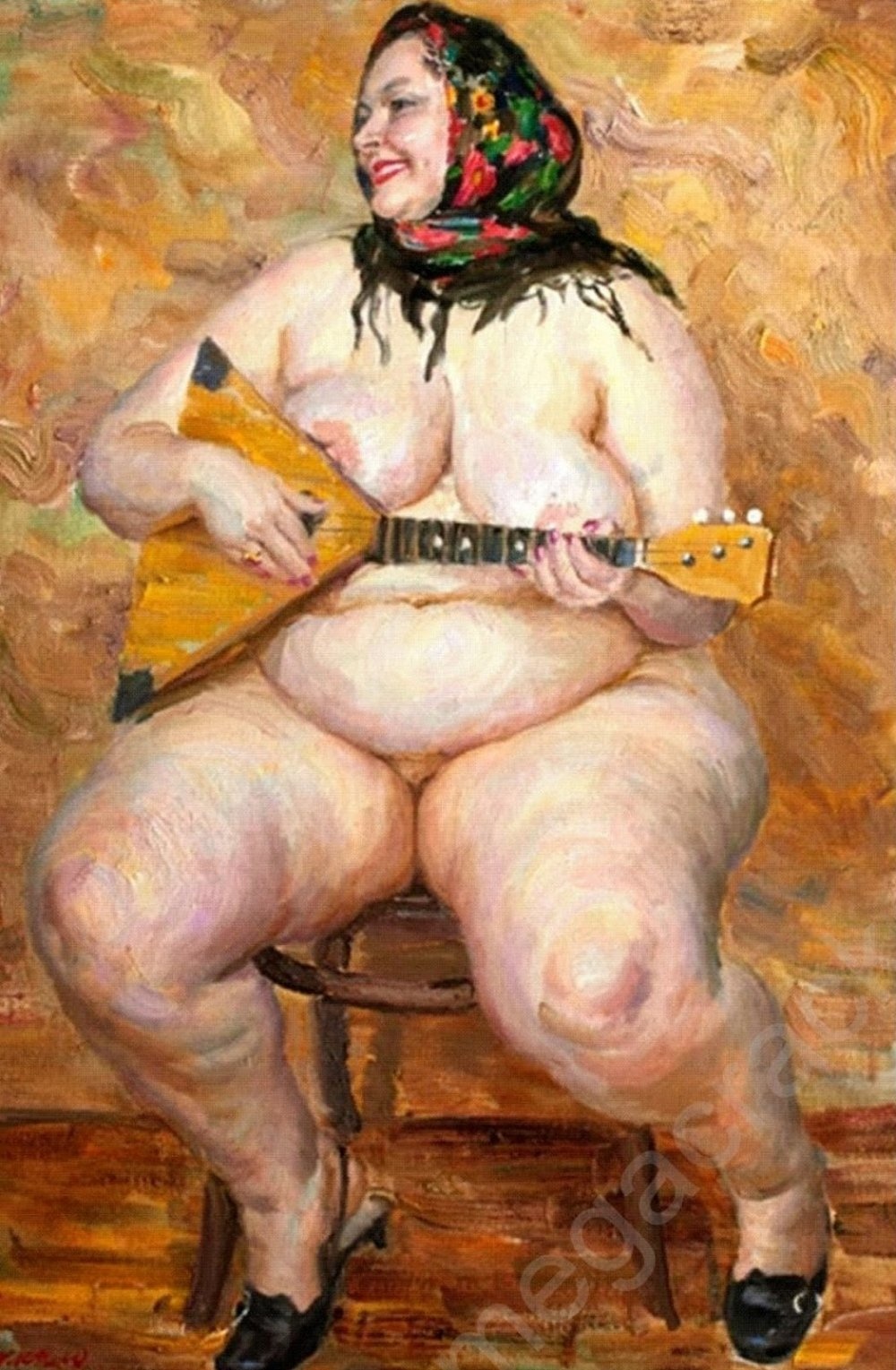 Ляпкало Виктор картины баня