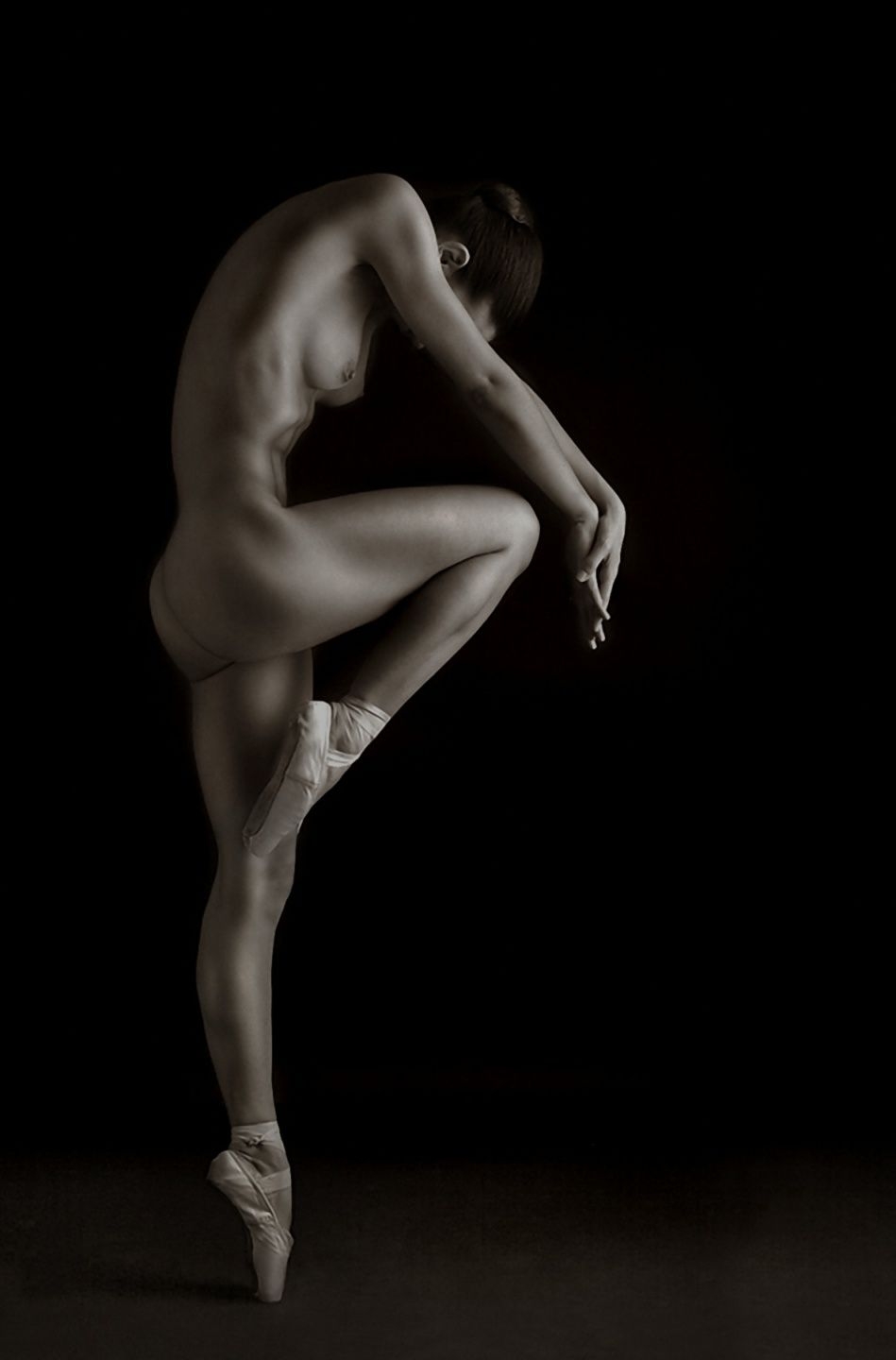 Naked gymnast балерина Ирина