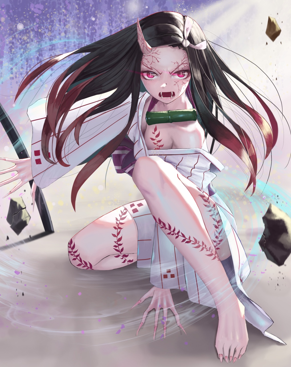 Аниме Kimetsu no Yaiba nezuko hentai