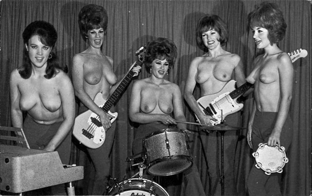 .Ladybirds topless Band