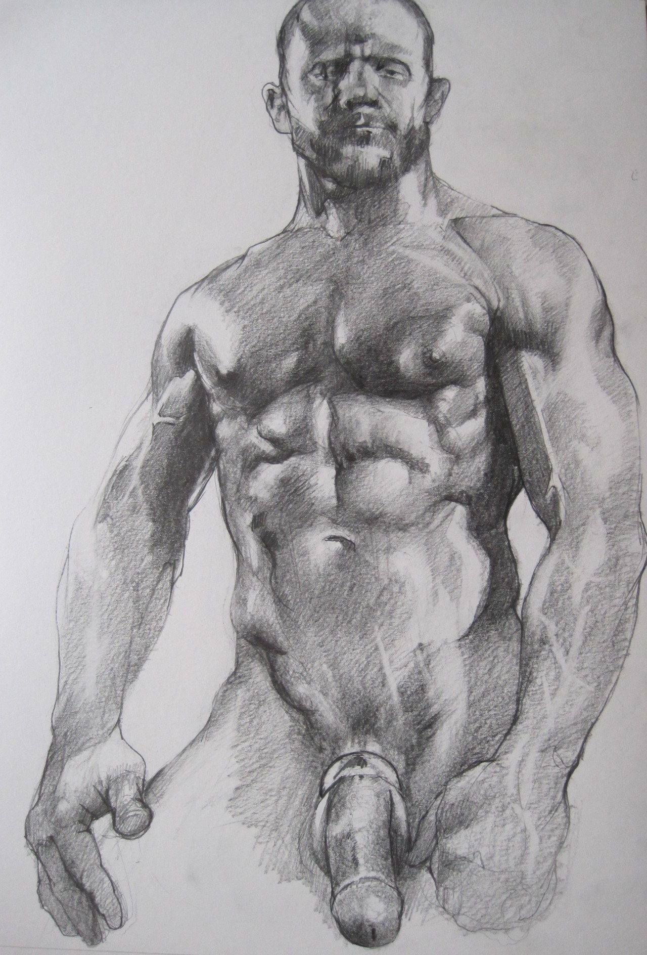 рисованные голые мужики фото 16