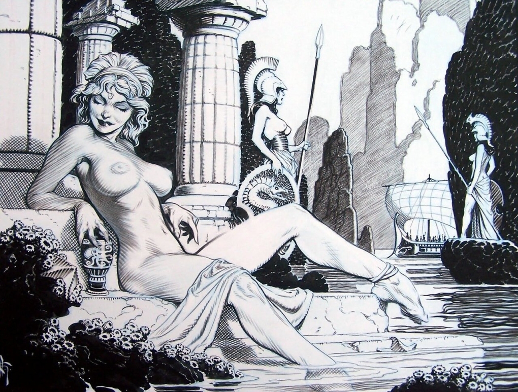 Slideshow greek goddess porn.