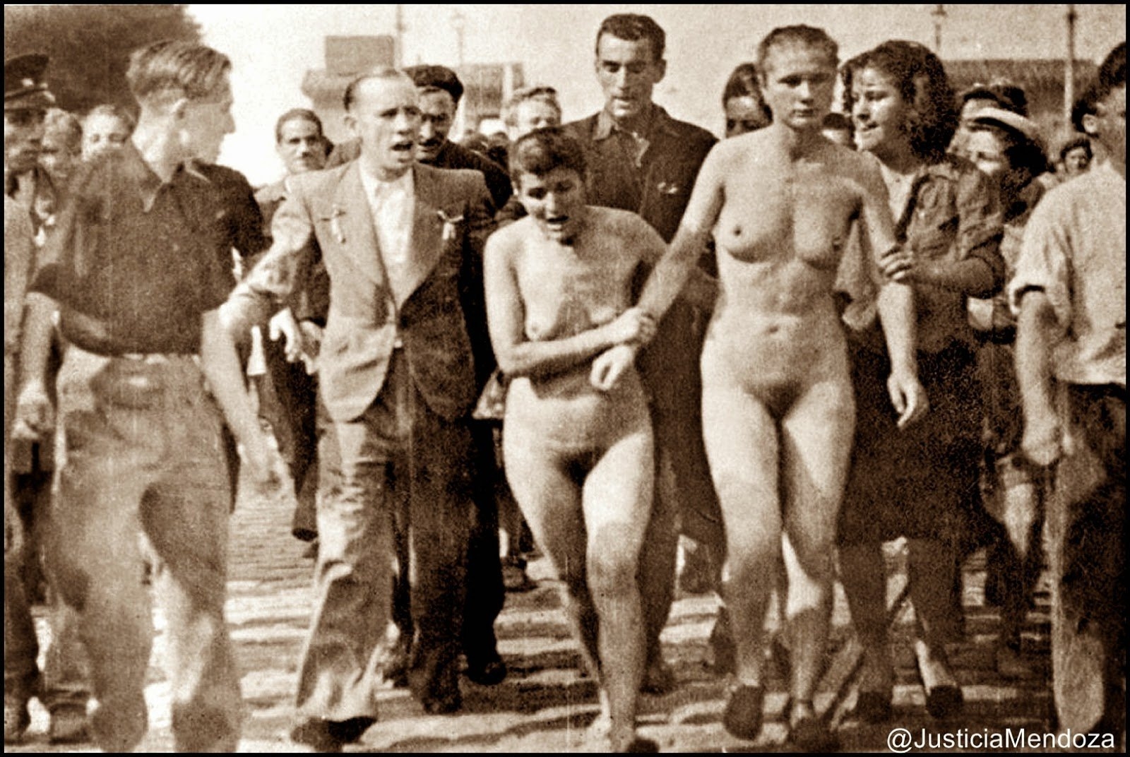 Советские женщины-военнопленные на немецких фото
