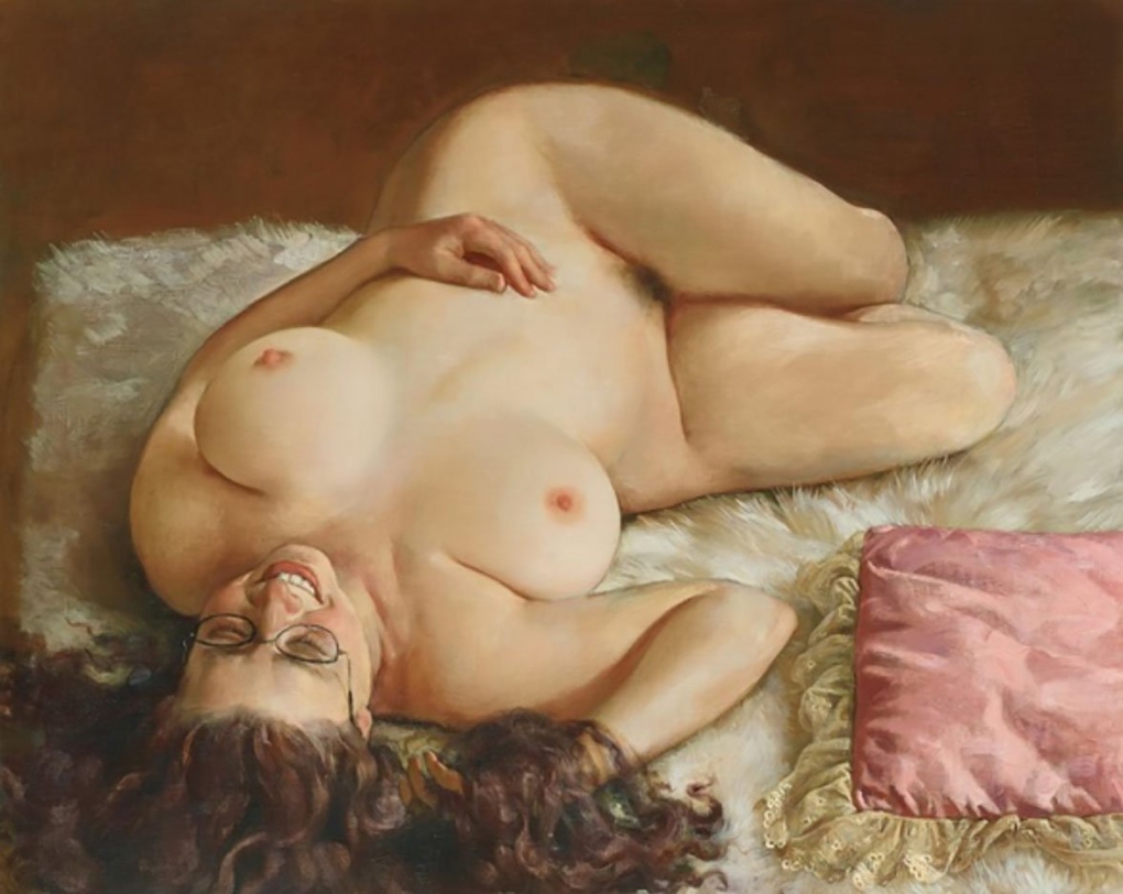 Каррен Джон Currin картины нудэ