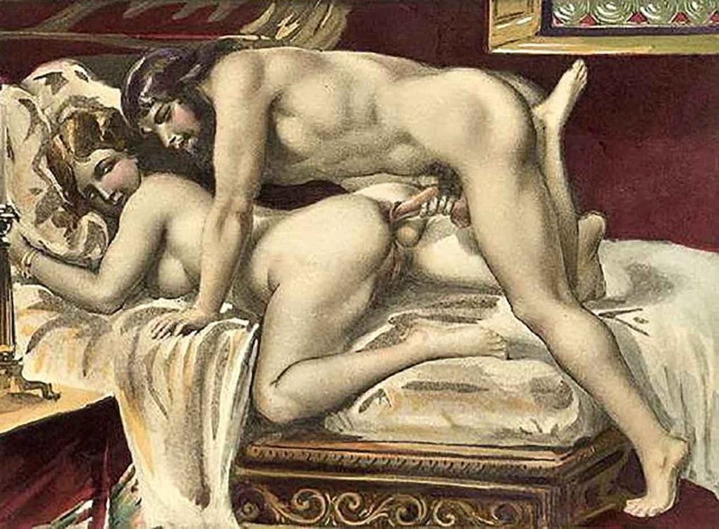 Авриль Эдуар Анри эротические картины
