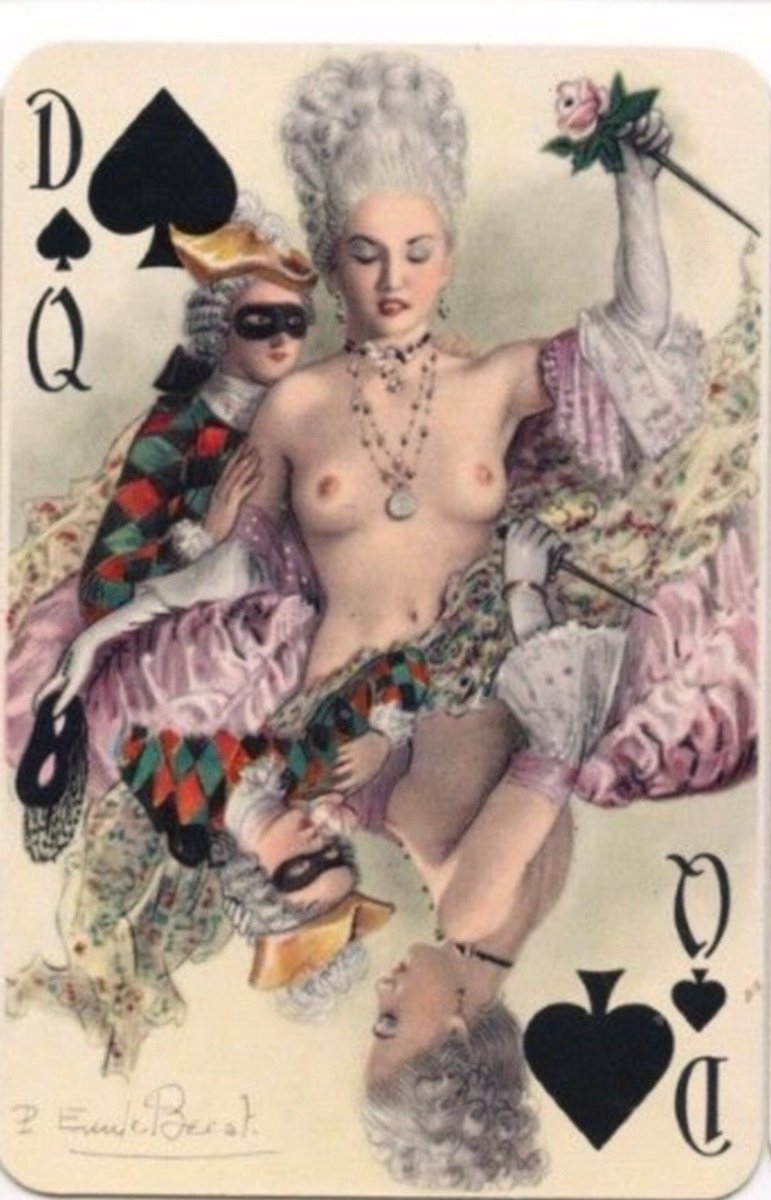 старые игральные карты с голыми бабами фото 28