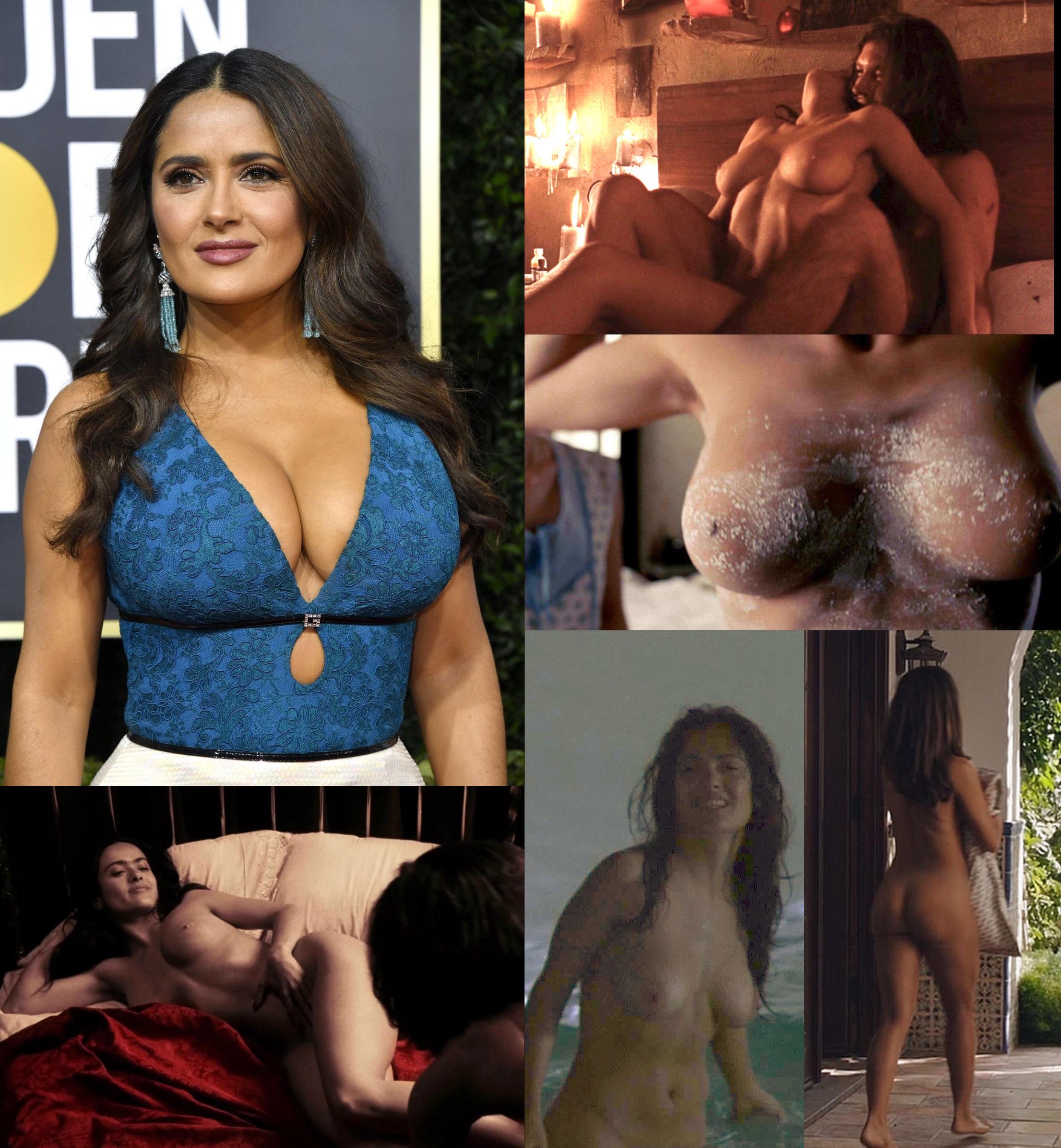 Salma hayek nude tits