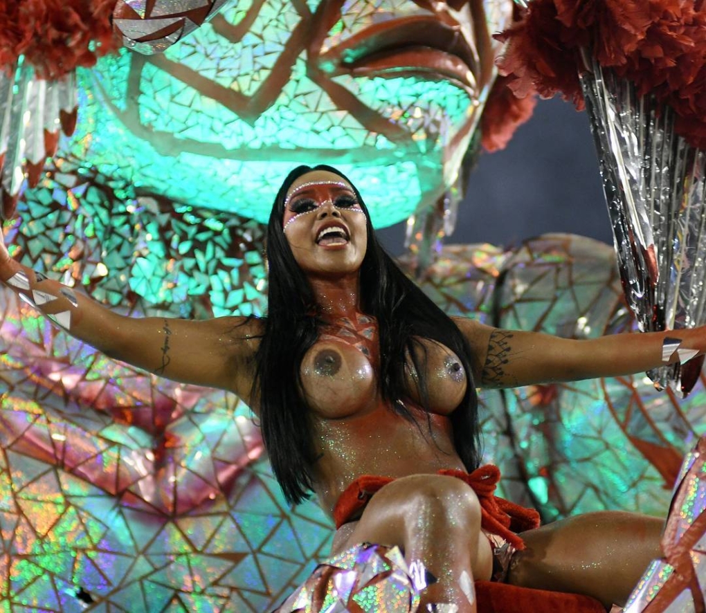 Голые бразильянки Brazilian Carnival 2020