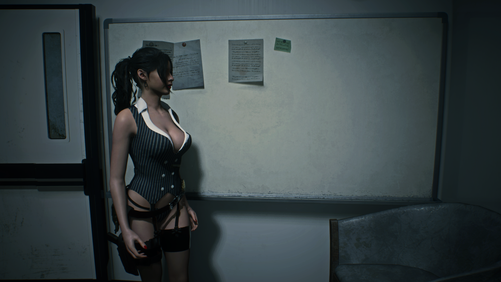 Клэр из Resident Evil 2 Remake +18